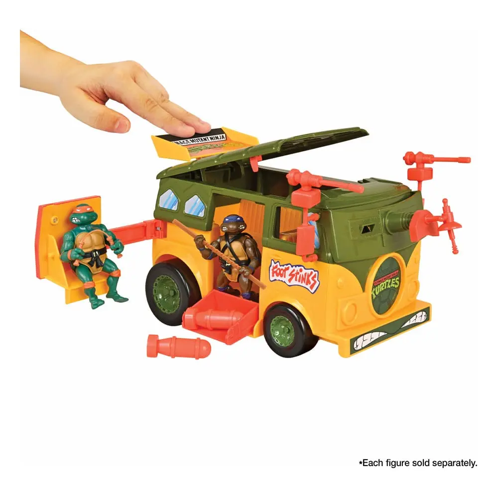Teenage Mutant Ninja Turtles Vehicle Classic Turtle Party Wagon product photo