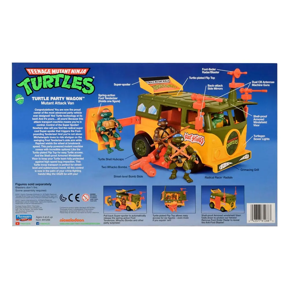 Teenage Mutant Ninja Turtles Vehicle Classic Turtle Party Wagon product photo