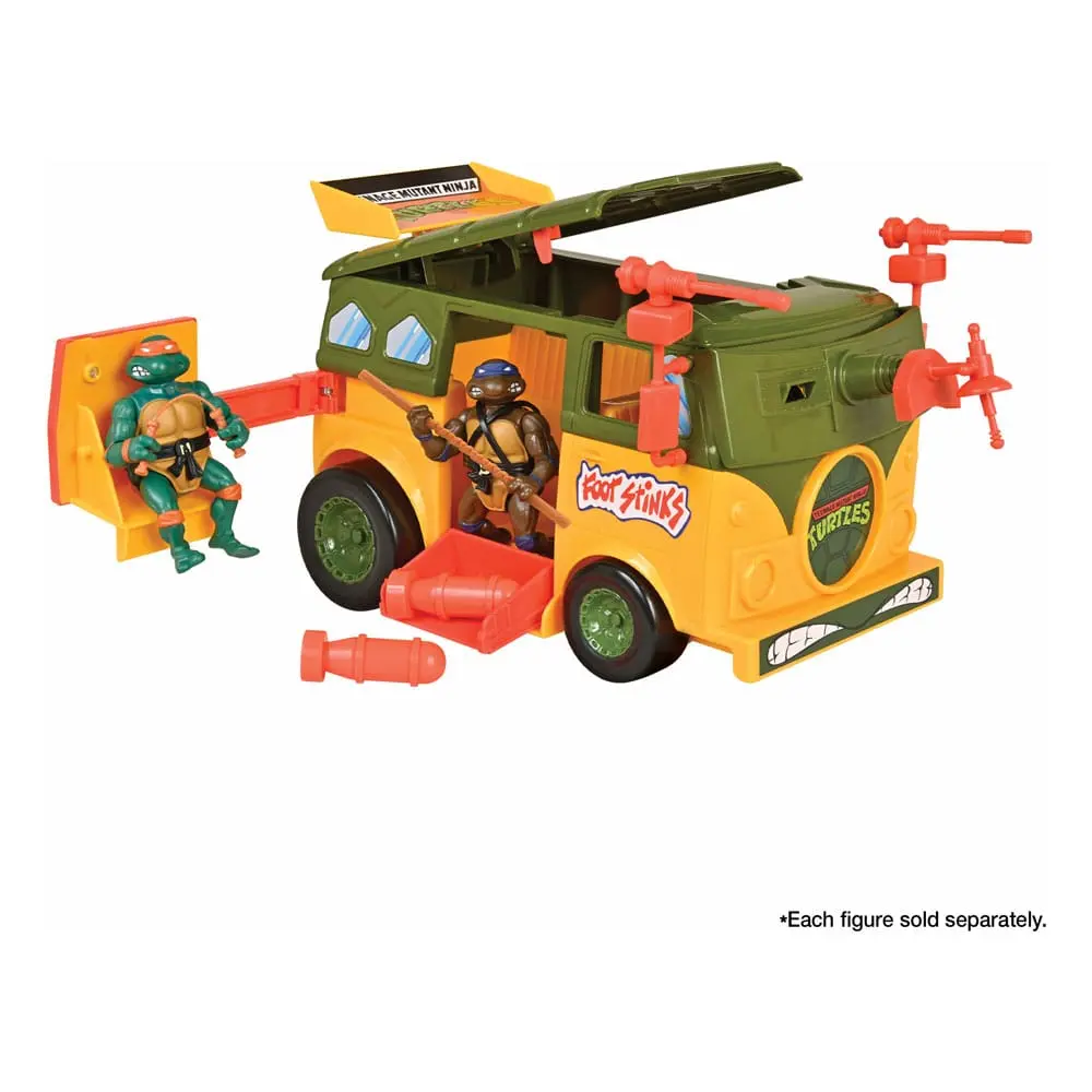 Teenage Mutant Ninja Turtles Vehicle Classic Turtle Party Wagon product photo