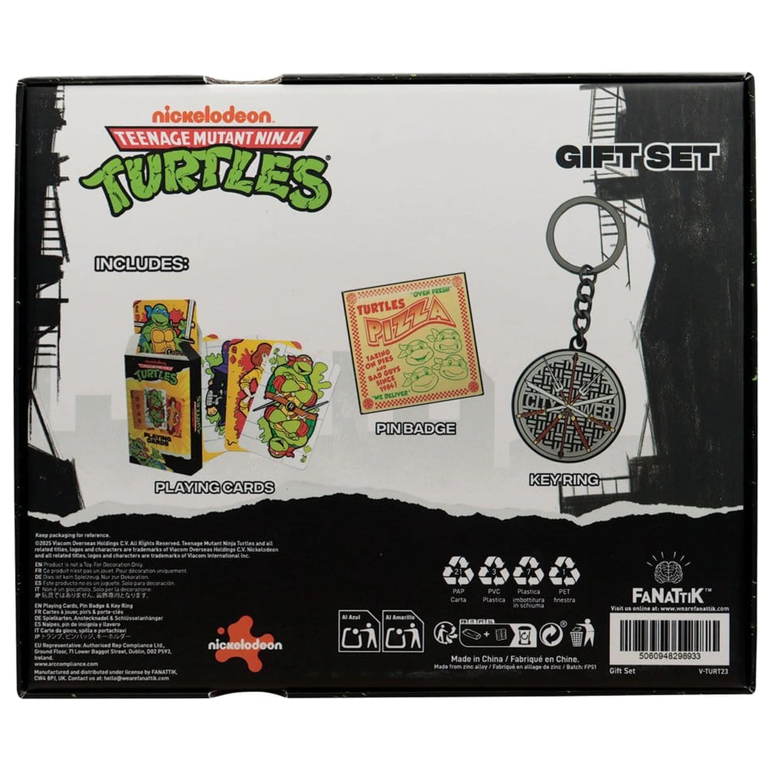 Teenage Mutant Ninja Turtles Gift set Cowabunga product photo