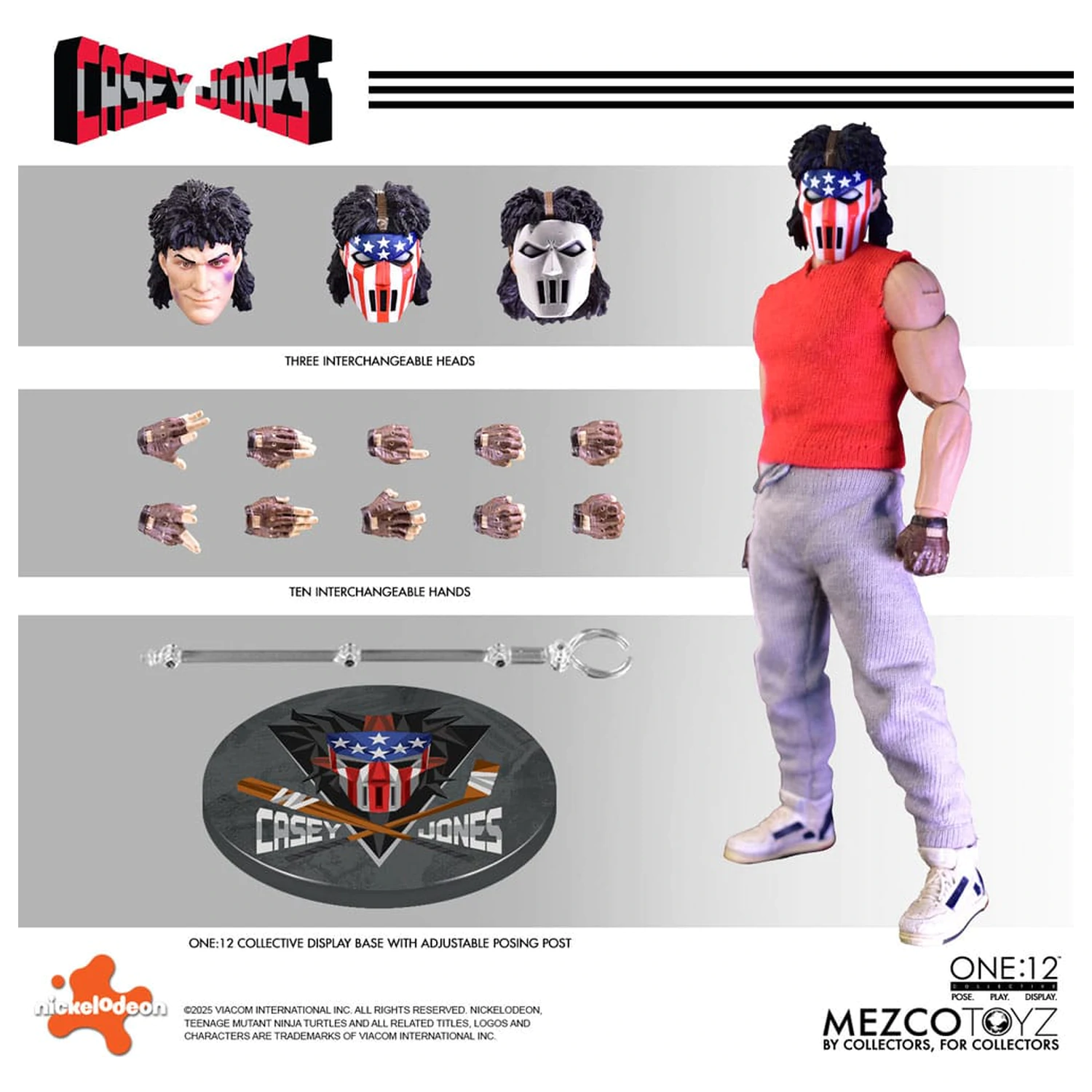 Teenage Mutant Ninja Turtles Figure 1/12 Casey Jones 17 cm product photo