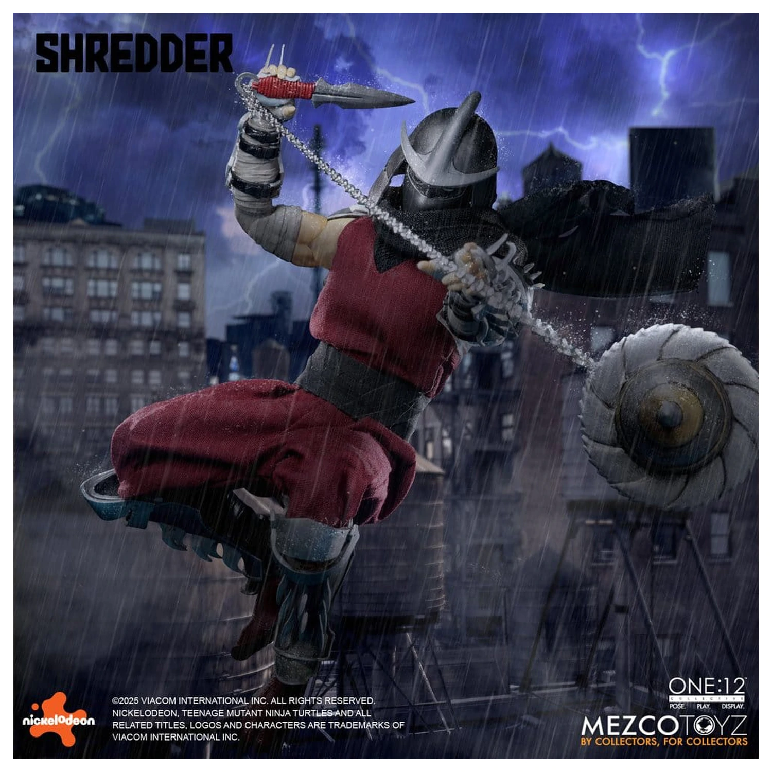 Teenage Mutant Ninja Turtles Figure 1/12 Shredder 17 cm product photo