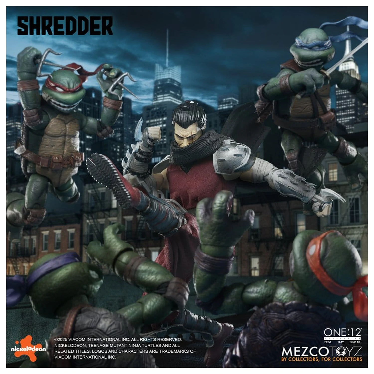 Teenage Mutant Ninja Turtles Figure 1/12 Shredder 17 cm product photo