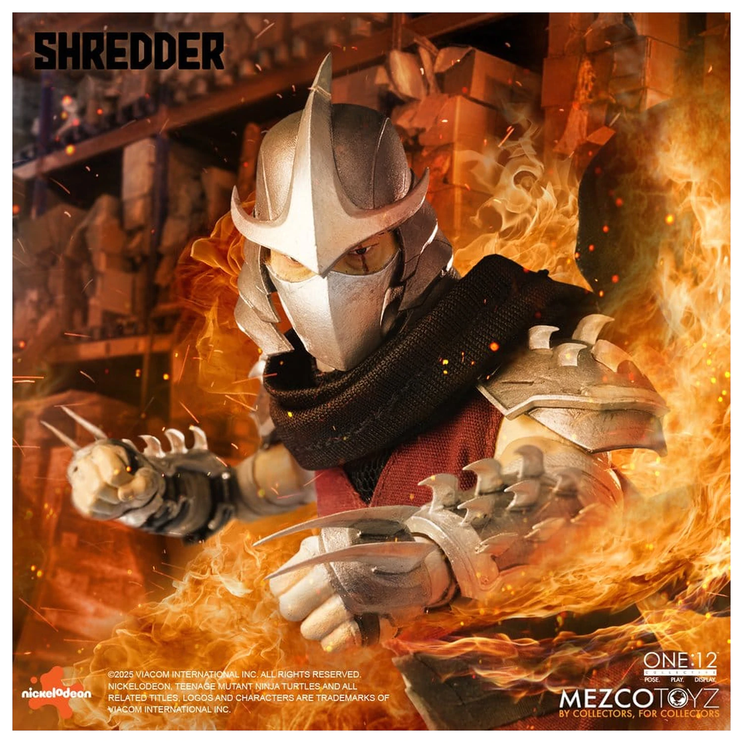 Teenage Mutant Ninja Turtles Figure 1/12 Shredder 17 cm product photo