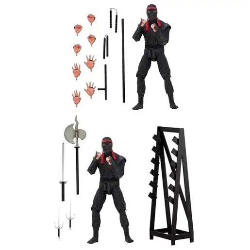 Teenage Mutant Ninja Turtles Foot Soldier pack 2 figures 18cm product photo