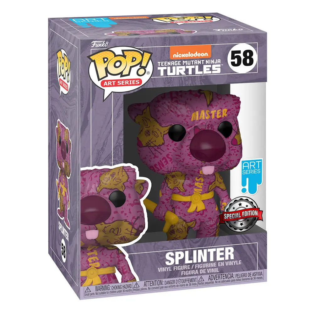 Teenage Mutant Ninja Turtles POP! Artist Series Vinyl Figure Splinter 9 cm product photo