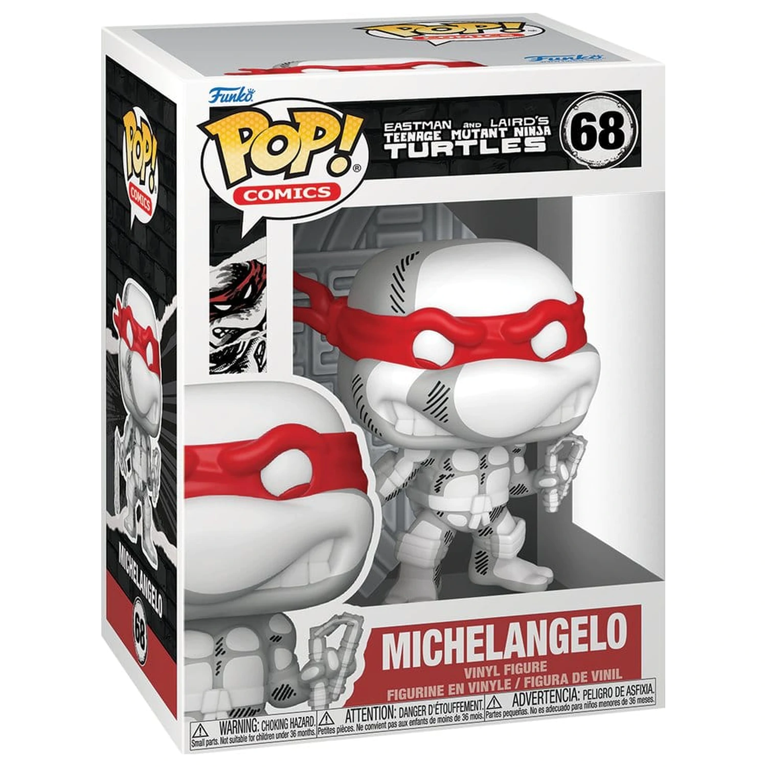 Teenage Mutant Ninja Turtles Funko POP! Vinyl Figure Michelangelo 9 cm  product photo