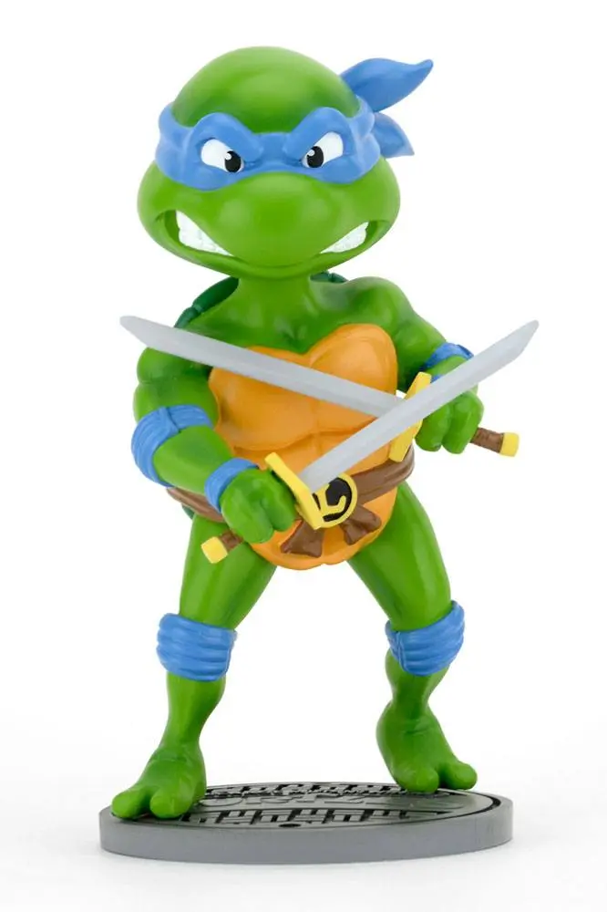 Teenage Mutant Ninja Turtles Head Knocker Bobble-Head Leonardo 17 cm product photo