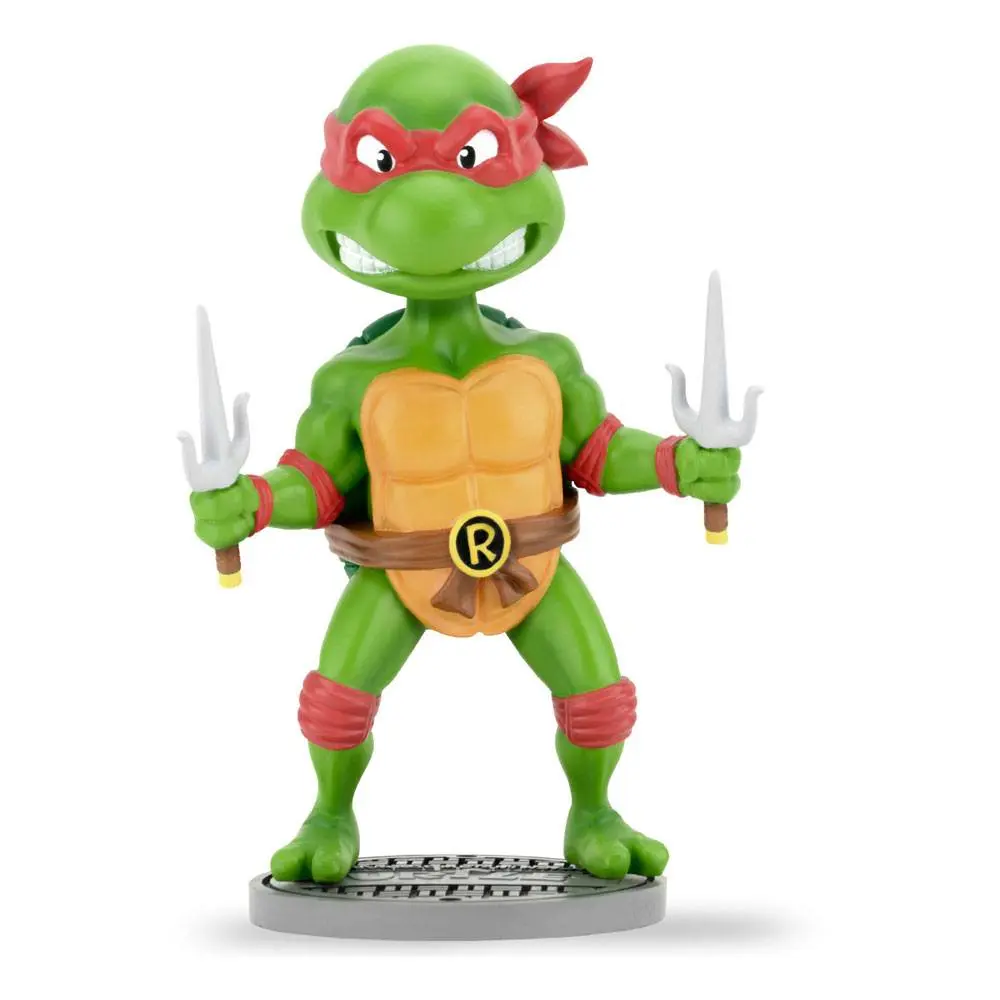 Teenage Mutant Ninja Turtles Head Knocker Bobble-Head Raphael 17 cm product photo