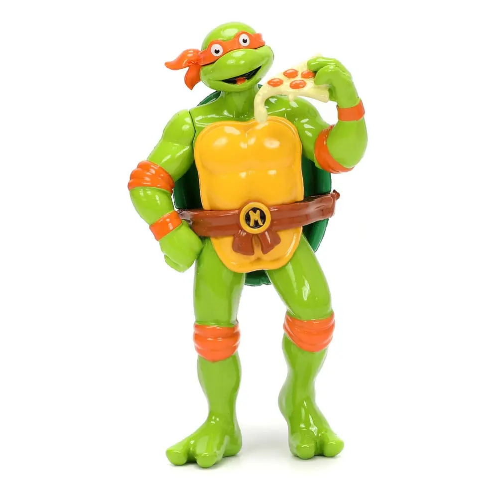 Teenage Mutant Ninja Turtles Hollywood Rides Diecast Model 1/24 VW Drag Beetle with Michelangelo Figur product photo