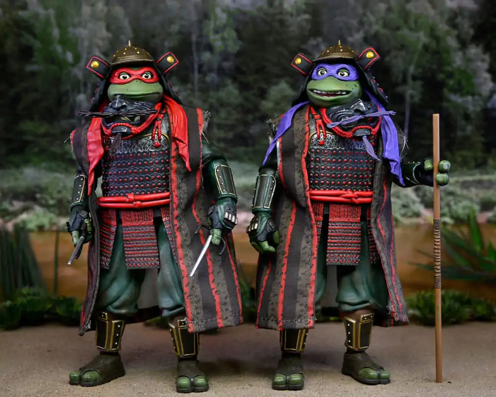 Teenage Mutant Ninja Turtles III Action Figure 2-Pack Donatello & Raphael 18 cm product photo