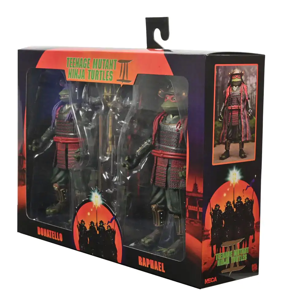 Teenage Mutant Ninja Turtles III Action Figure 2-Pack Donatello & Raphael 18 cm product photo