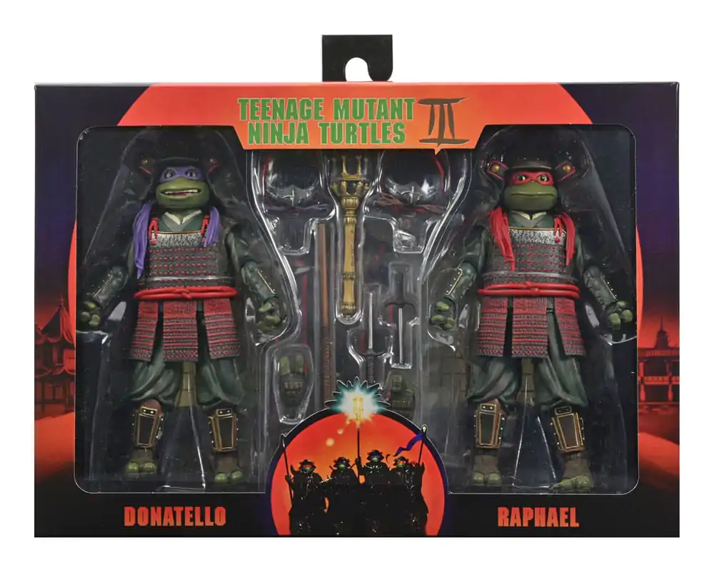 Teenage Mutant Ninja Turtles III Action Figure 2-Pack Donatello & Raphael 18 cm product photo