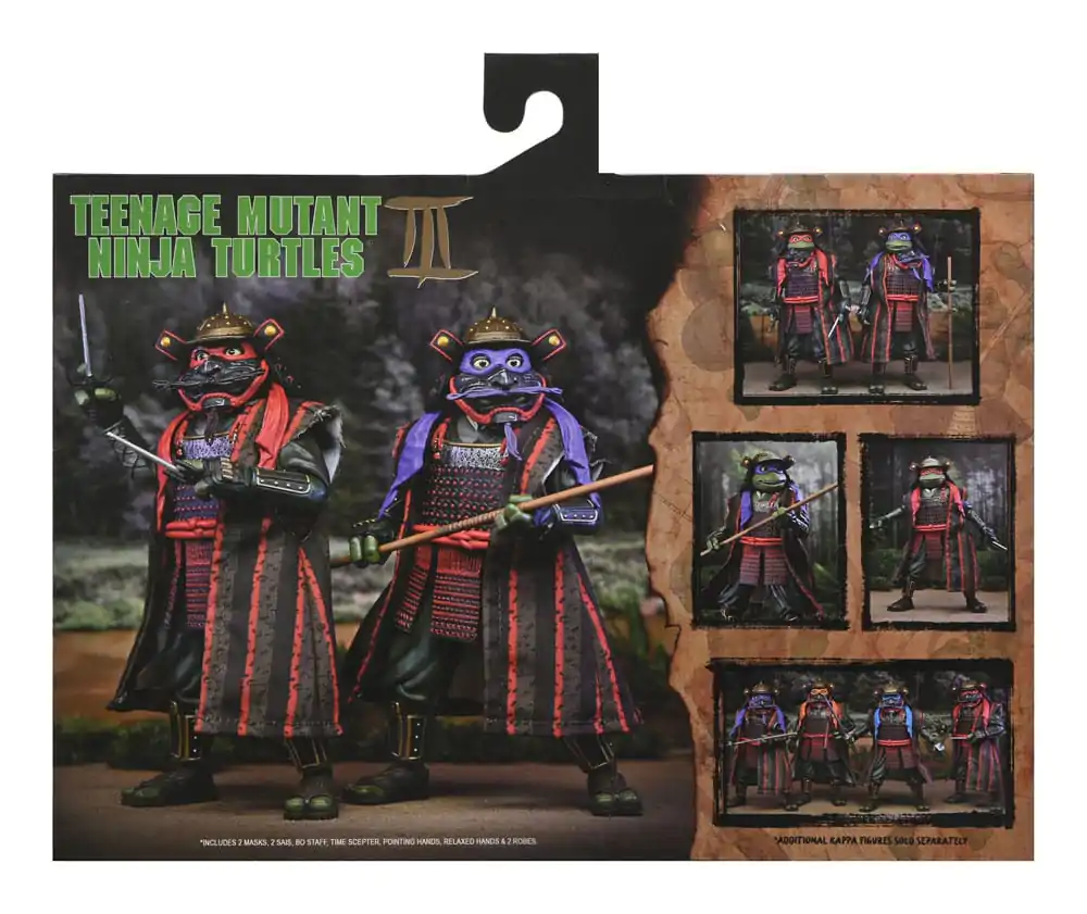 Teenage Mutant Ninja Turtles III Action Figure 2-Pack Donatello & Raphael 18 cm product photo