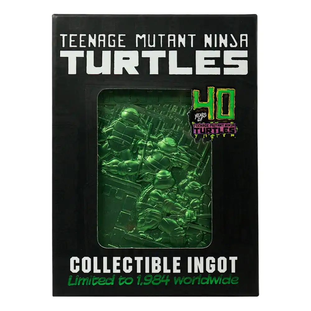 Teenage Mutant Ninja Turtles Ingot 40th Anniversary Green Limited Edition product photo