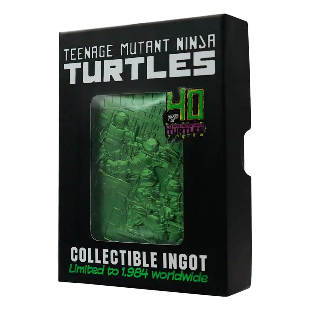 Teenage Mutant Ninja Turtles Ingot 40th Anniversary Green Limited Edition product photo