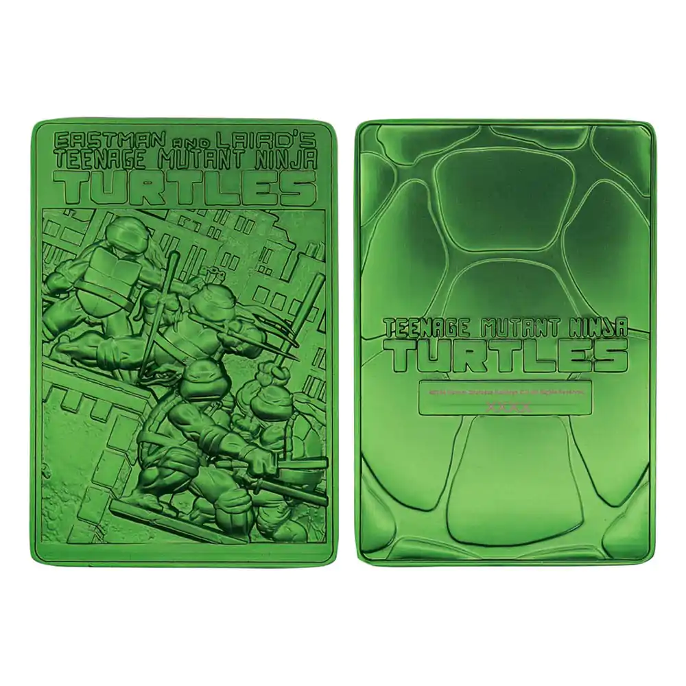 Teenage Mutant Ninja Turtles Ingot 40th Anniversary Green Limited Edition product photo