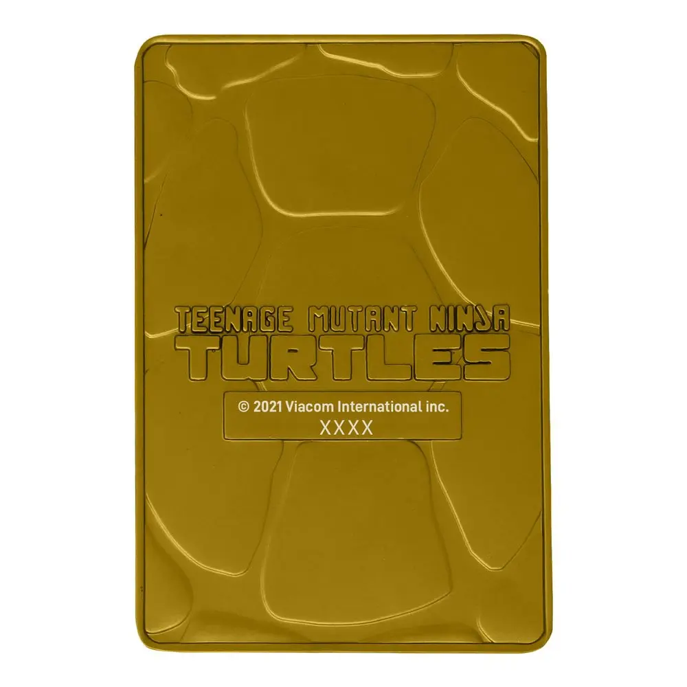 Teenage Mutant Ninja Turtles Ingot Limited Edition (gold plated) product photo