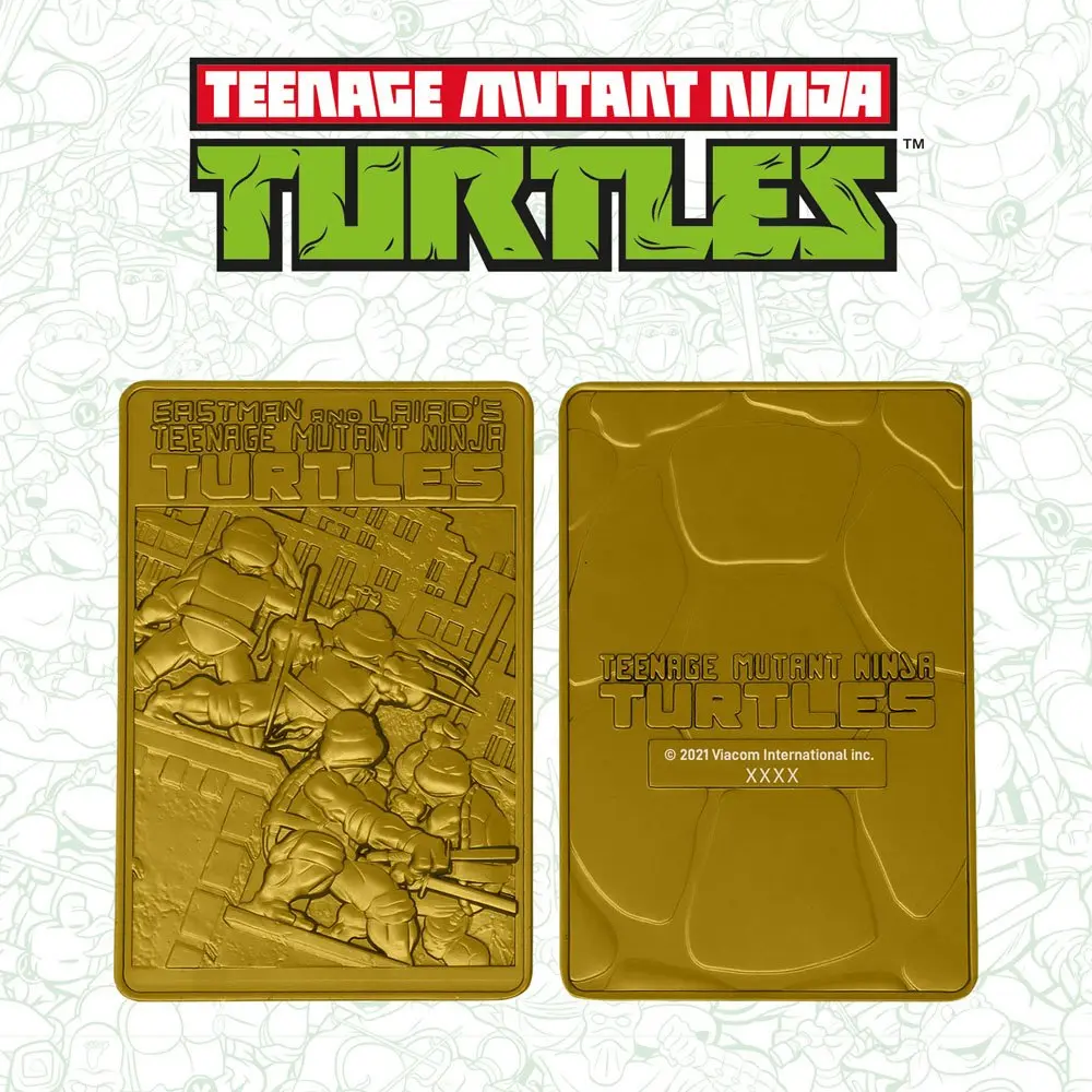 Teenage Mutant Ninja Turtles Ingot Limited Edition (gold plated) product photo