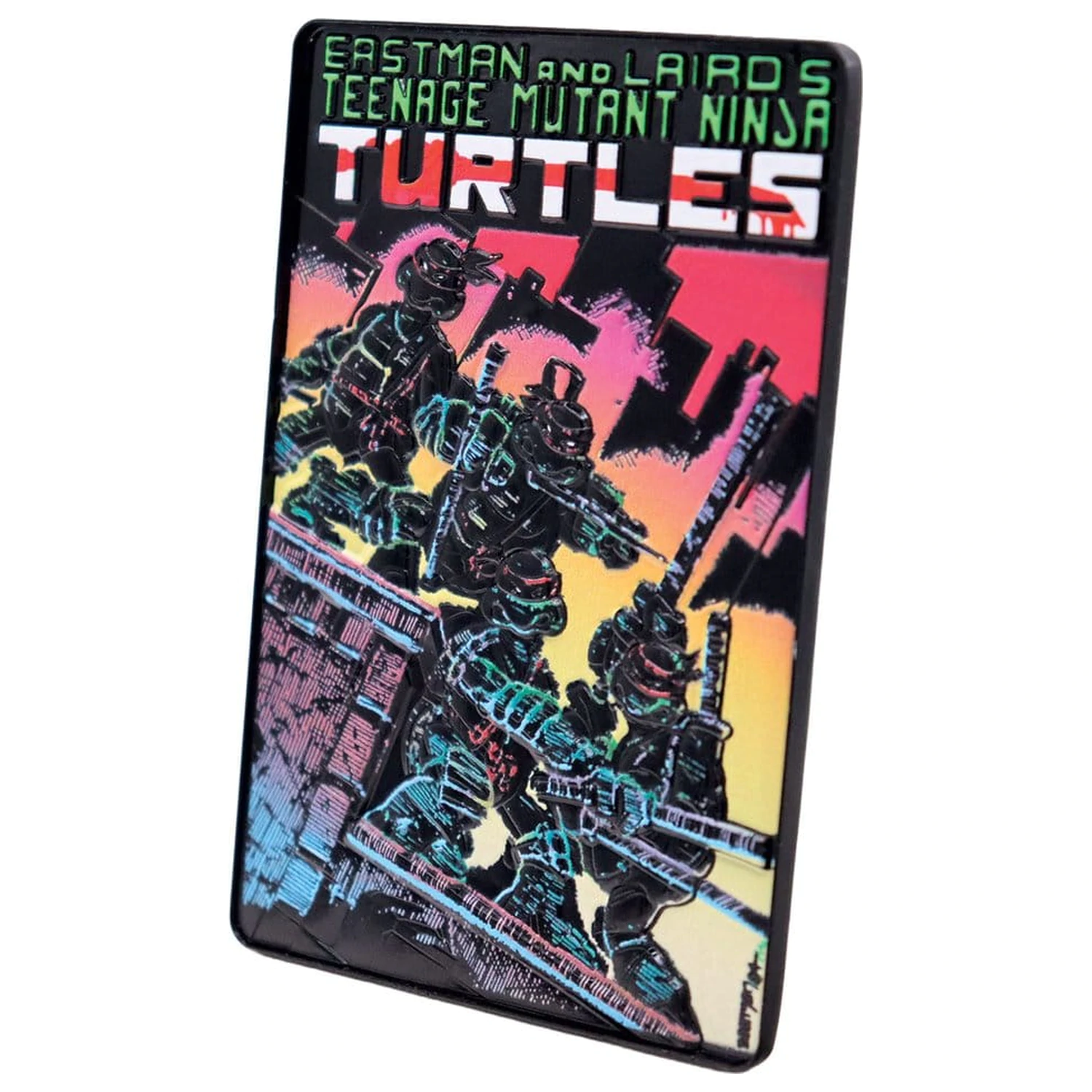 Teenage Mutant Ninja Turtles Ingot Set of Three Comic Book Cover Ingots Limited Edition product photo