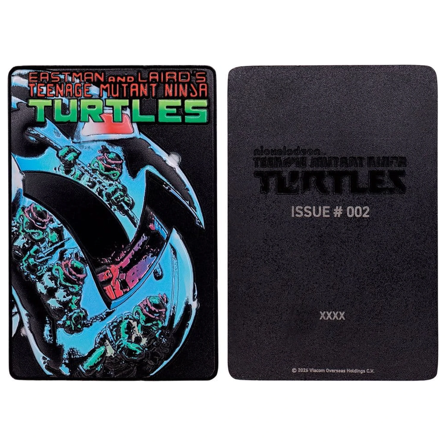 Teenage Mutant Ninja Turtles Ingot Set of Three Comic Book Cover Ingots Limited Edition product photo