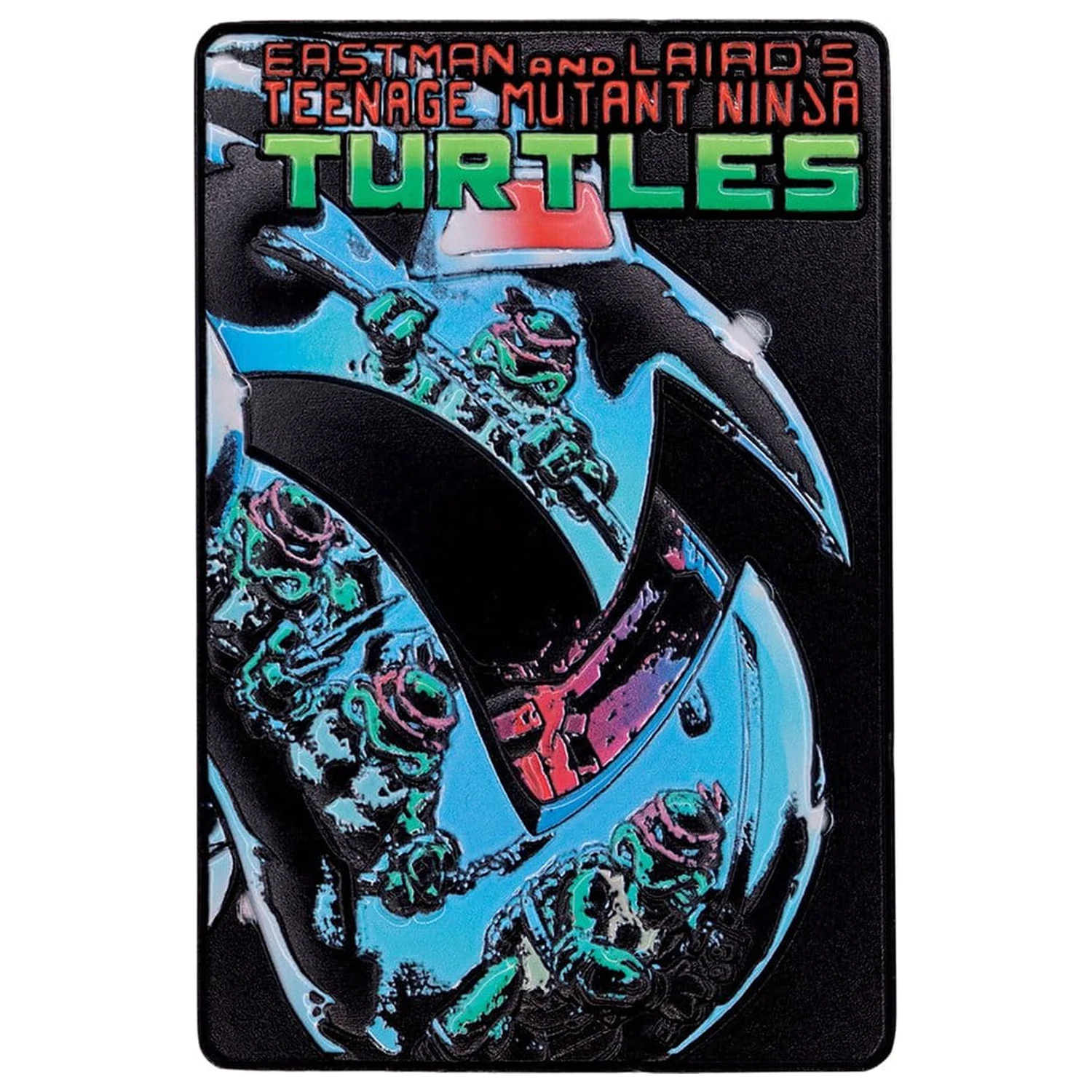 Teenage Mutant Ninja Turtles Ingot Set of Three Comic Book Cover Ingots Limited Edition product photo