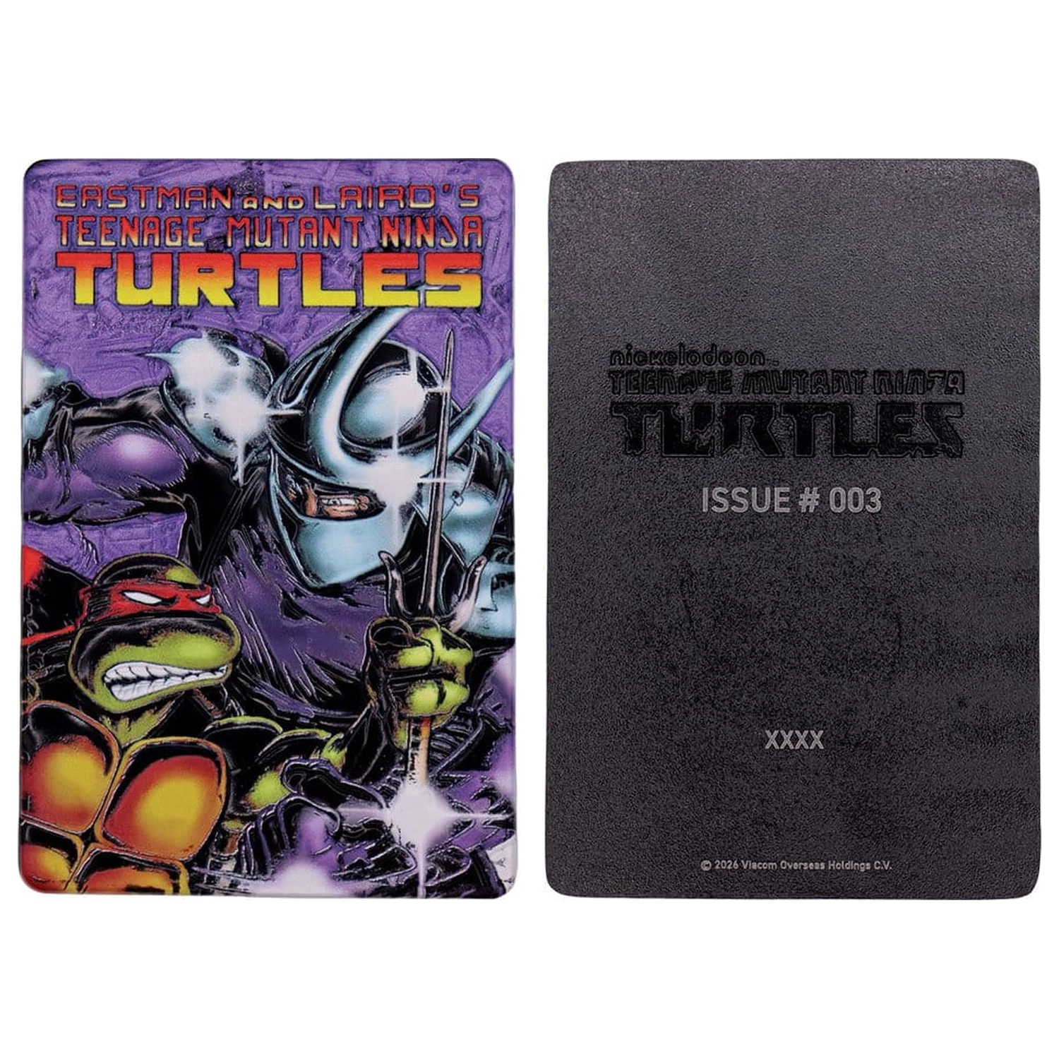 Teenage Mutant Ninja Turtles Ingot Set of Three Comic Book Cover Ingots Limited Edition product photo