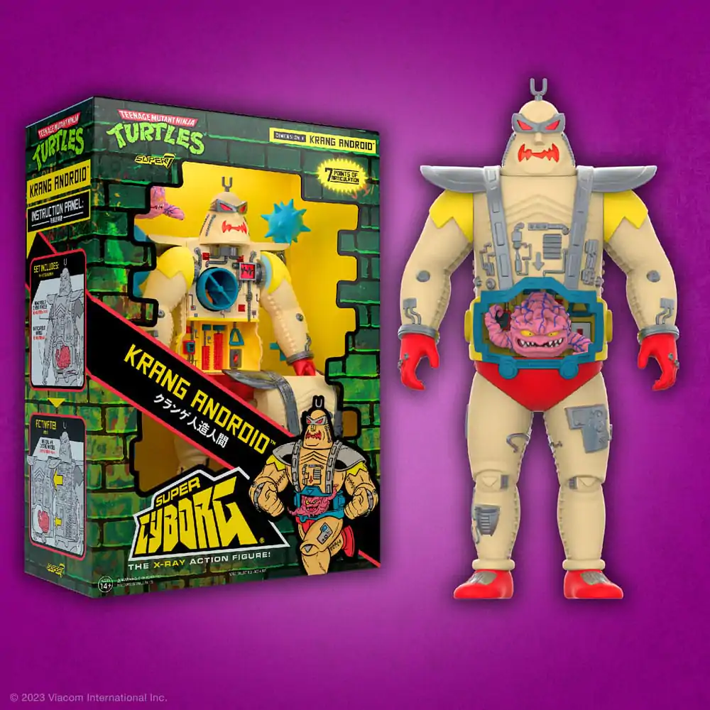 Teenage Mutant Ninja Turtles Action Figure Krang Android (Full Color) 28 cm product photo