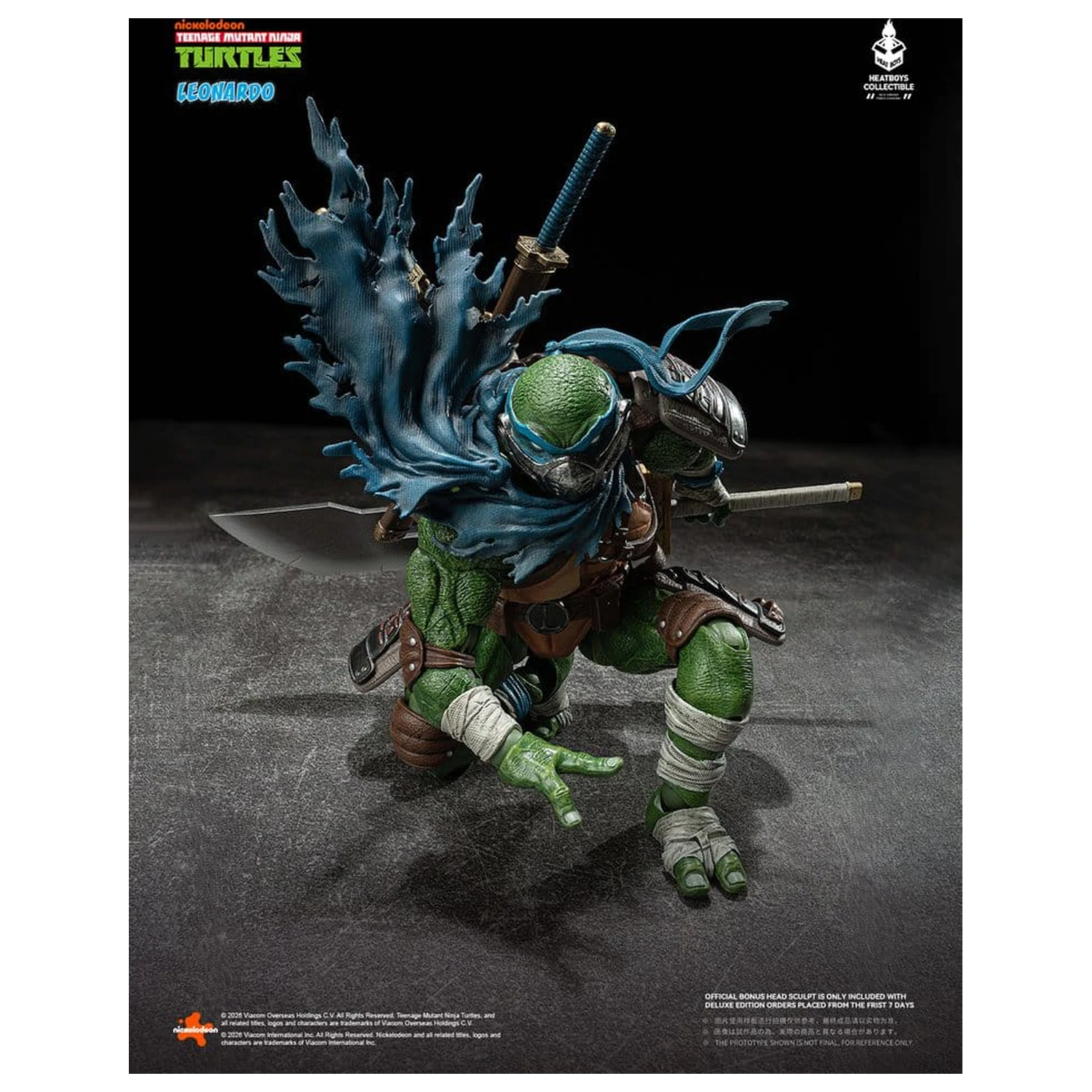 Teenage Mutant Ninja Turtles Action Figure Leonardo Deluxe Version 20 cm product photo