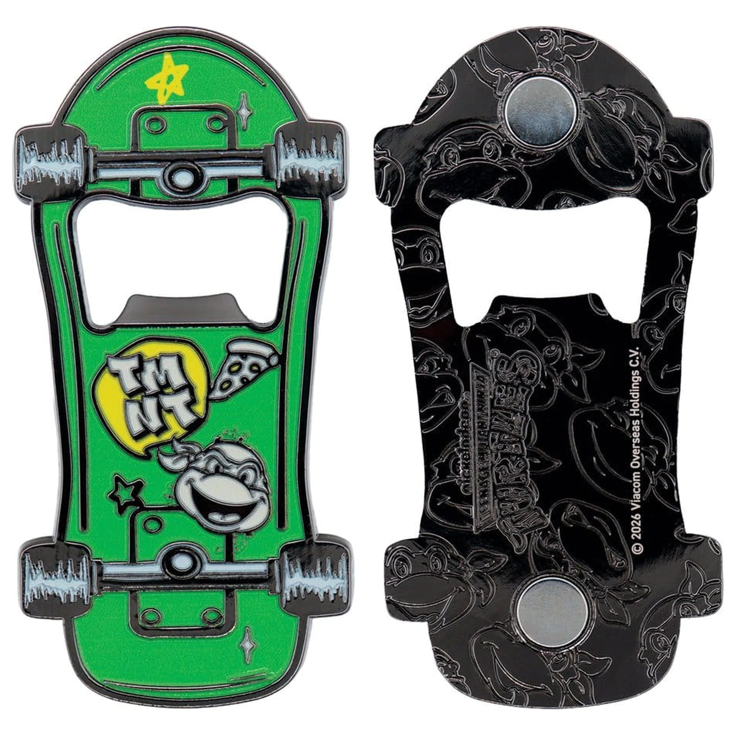 Teenage Mutant Ninja Turtles Bottle Opener Magnetic Skateboard product photo