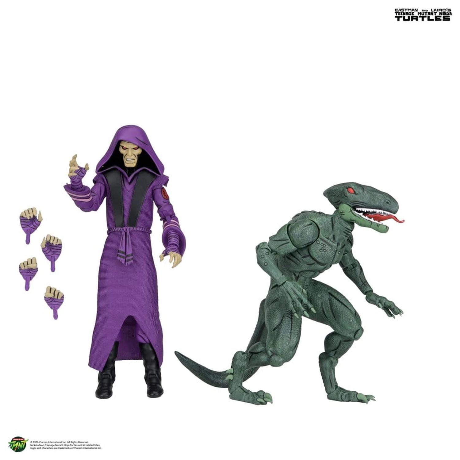 Teenage Mutant Ninja Turtles (Mirage Comics) Action Figure 2-Pack Daimyo Orkai & Raptor 18 cm product photo