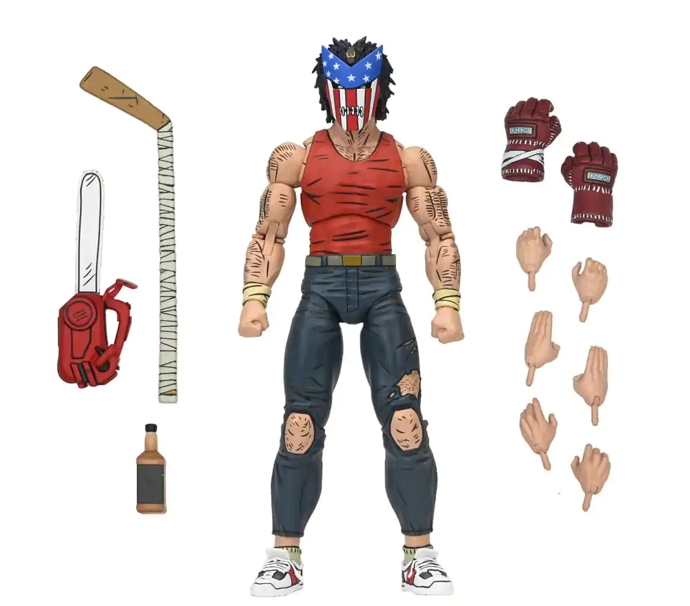 Teenage Mutant Ninja Turtles (Mirage Comics) Action Figure Ultimate Casey Jones (Bodycount) 18 cm product photo