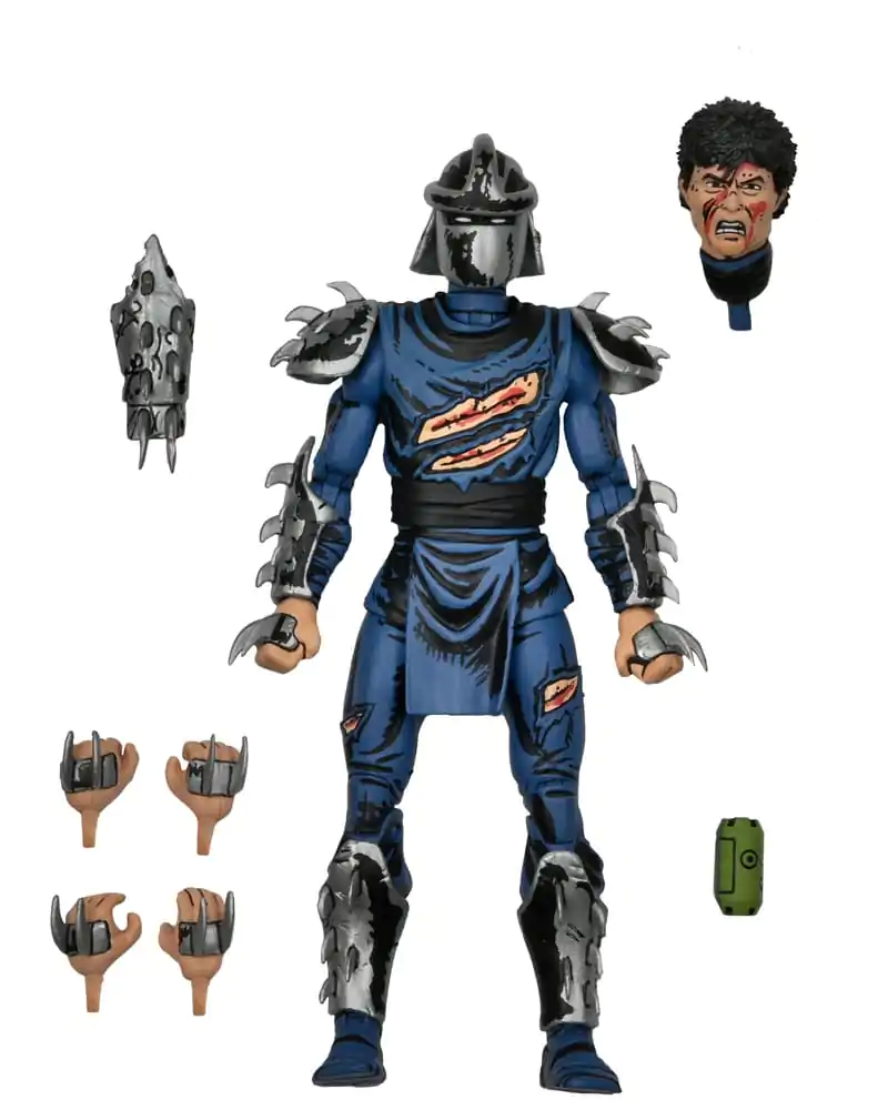 Teenage Mutant Ninja Turtles (Mirage Comics) Action Figure Battle Damaged Shredder 18 cm termékfotó