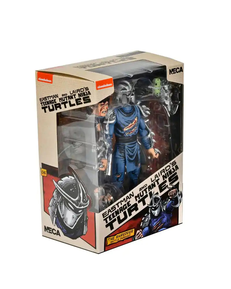 Teenage Mutant Ninja Turtles (Mirage Comics) Action Figure Battle Damaged Shredder 18 cm termékfotó