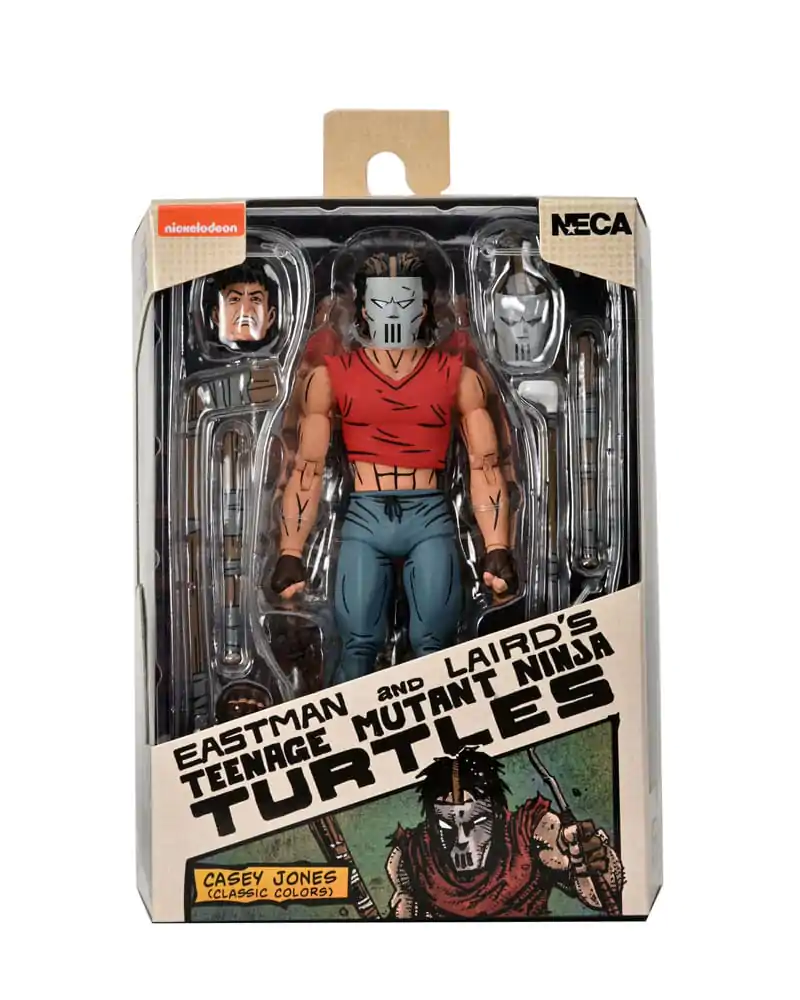 Teenage Mutant Ninja Turtles (Mirage Comics) Action Figure Casey Jones in Red shirt 18 cm termékfotó