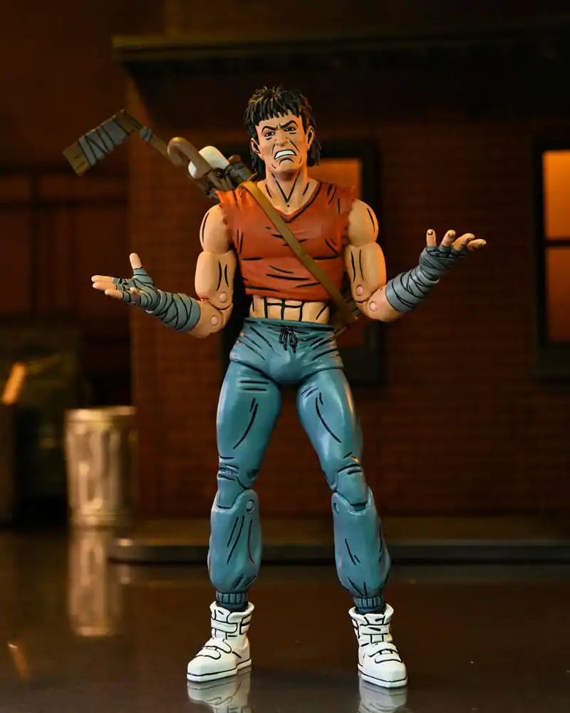 Teenage Mutant Ninja Turtles (Mirage Comics) Action Figure Casey Jones in Red shirt 18 cm termékfotó