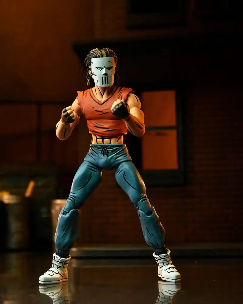 Teenage Mutant Ninja Turtles (Mirage Comics) Action Figure Casey Jones in Red shirt 18 cm termékfotó