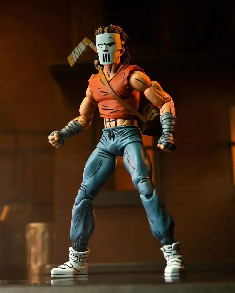 Teenage Mutant Ninja Turtles (Mirage Comics) Action Figure Casey Jones in Red shirt 18 cm termékfotó