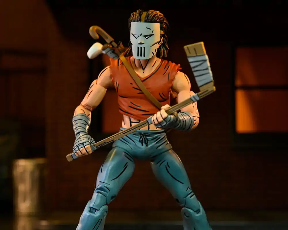 Teenage Mutant Ninja Turtles (Mirage Comics) Action Figure Casey Jones in Red shirt 18 cm termékfotó