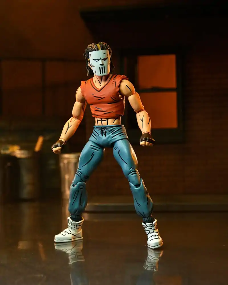 Teenage Mutant Ninja Turtles (Mirage Comics) Action Figure Casey Jones in Red shirt 18 cm termékfotó