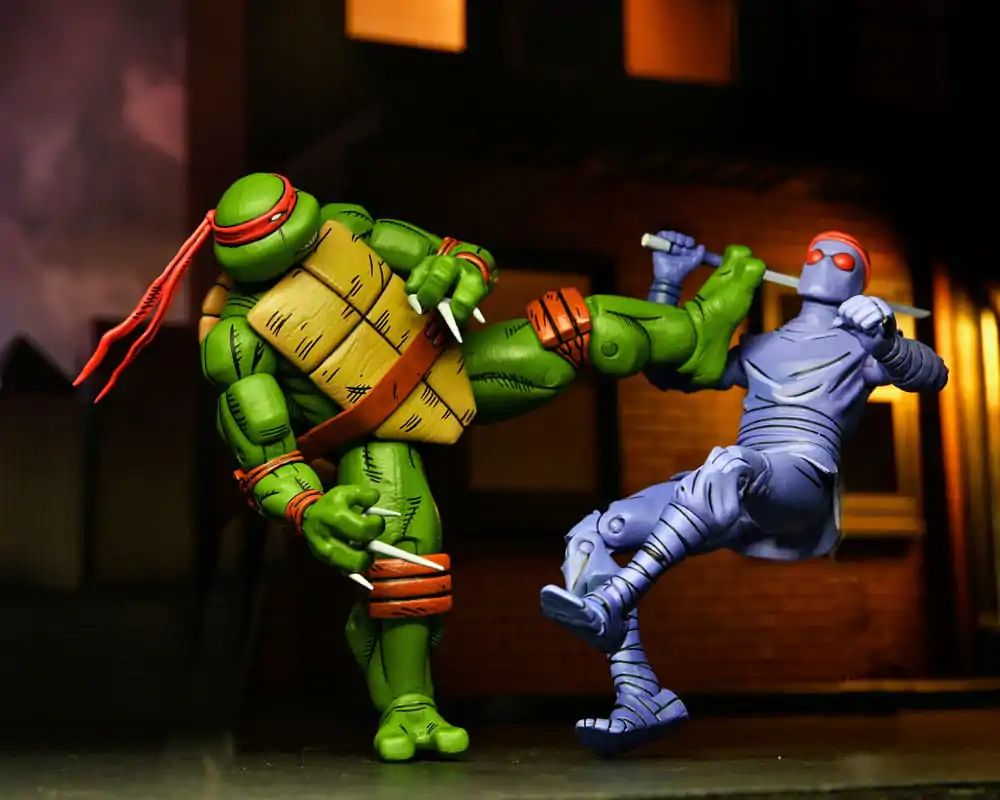Teenage Mutant Ninja Turtles (Mirage Comics) Action Figures 4-Pack Leonardo, Raphael, Michelangelo, &amp; Donatello 18 cm product photo