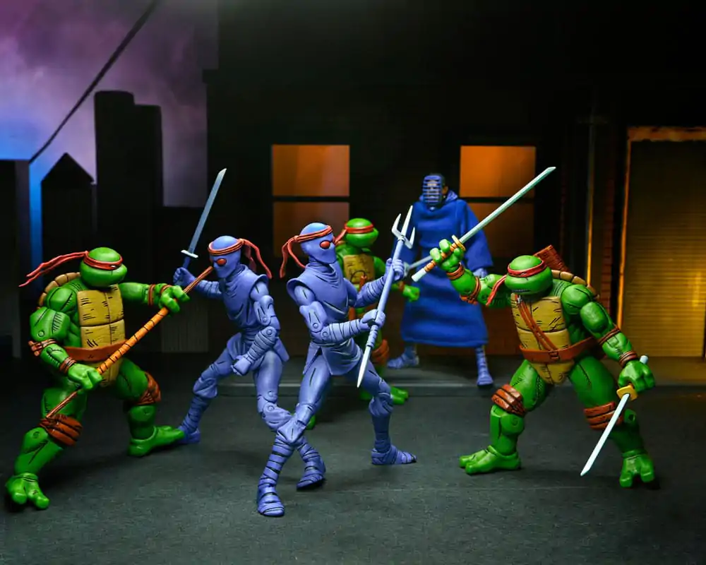 Teenage Mutant Ninja Turtles (Mirage Comics) Action Figures 4-Pack Leonardo, Raphael, Michelangelo, &amp; Donatello 18 cm product photo