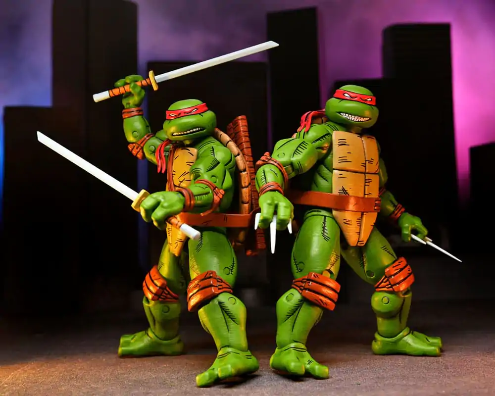 Teenage Mutant Ninja Turtles (Mirage Comics) Action Figures 4-Pack Leonardo, Raphael, Michelangelo, &amp; Donatello 18 cm product photo