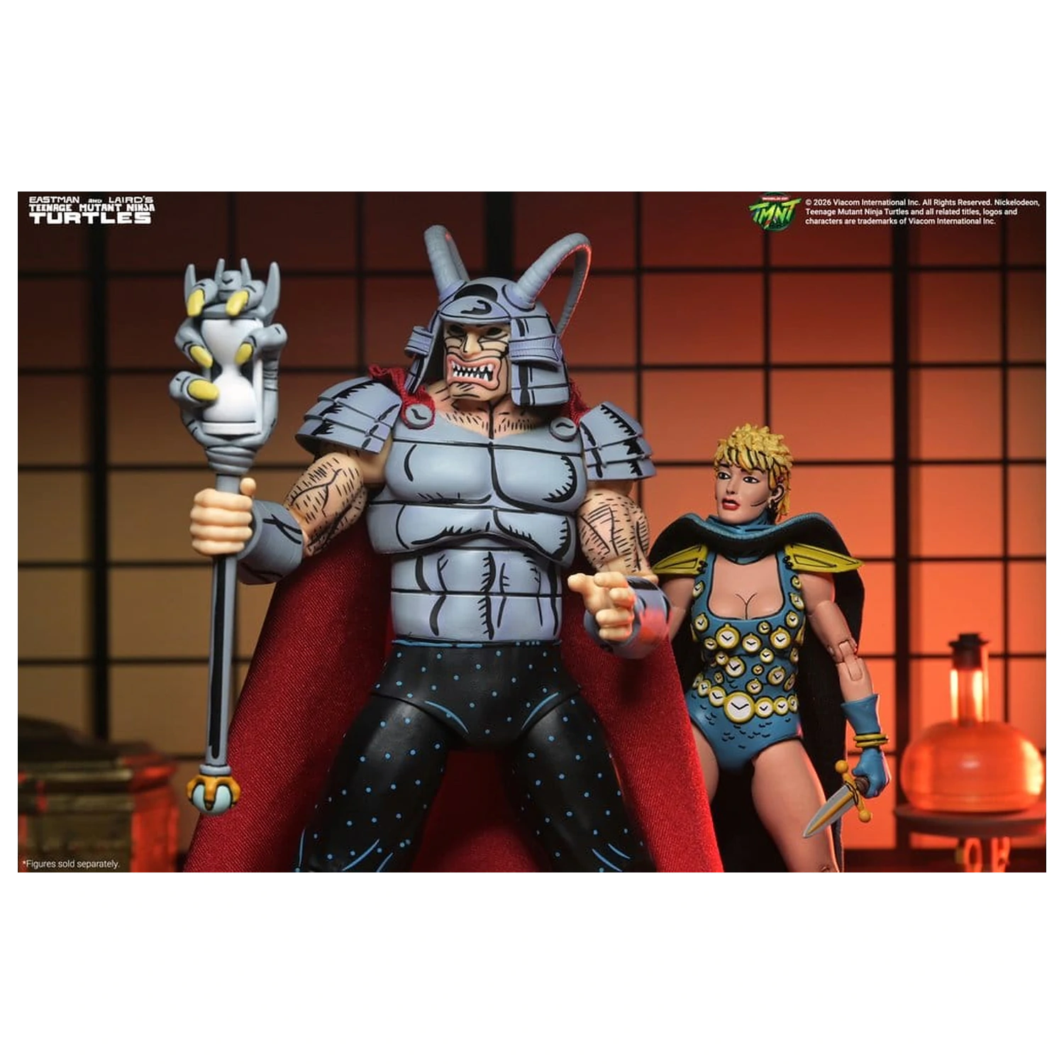 Teenage Mutant Ninja Turtles (Mirage Comics) Action Figure Savanti Romero Warlord 18 cm product photo