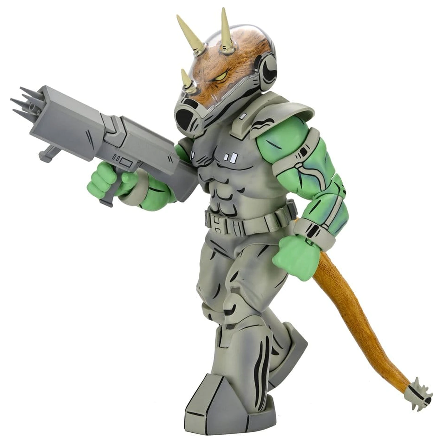 Teenage Mutant Ninja Turtles (Mirage Comics) Action Figure Shock Commando Triceraton 18 cm product photo