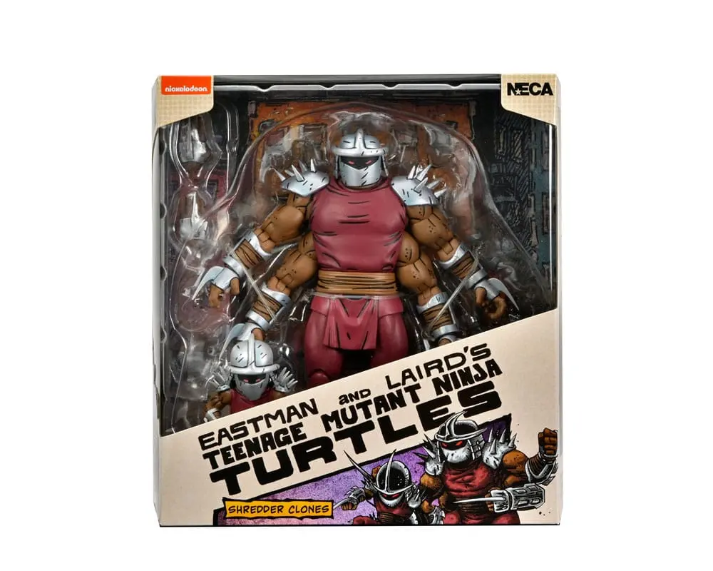 Teenage Mutant Ninja Turtles (Mirage Comics) Action Figure Shredder Clone & Mini Shredder (Deluxe) 18 cm termékfotó