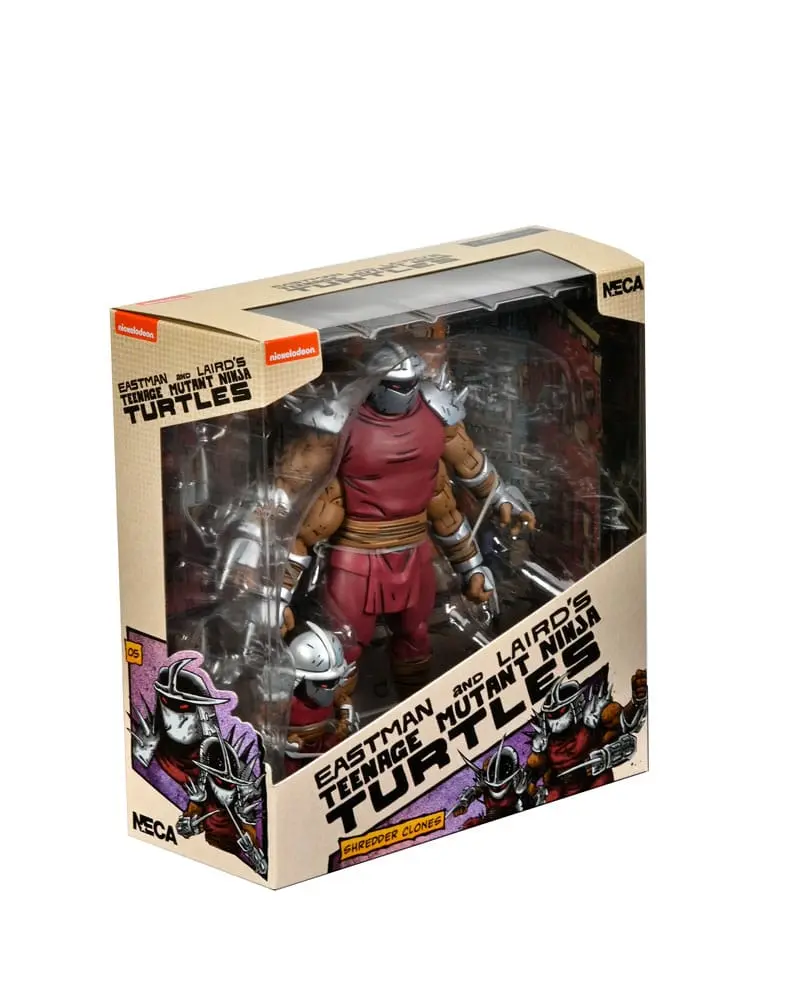 Teenage Mutant Ninja Turtles (Mirage Comics) Action Figure Shredder Clone & Mini Shredder (Deluxe) 18 cm termékfotó