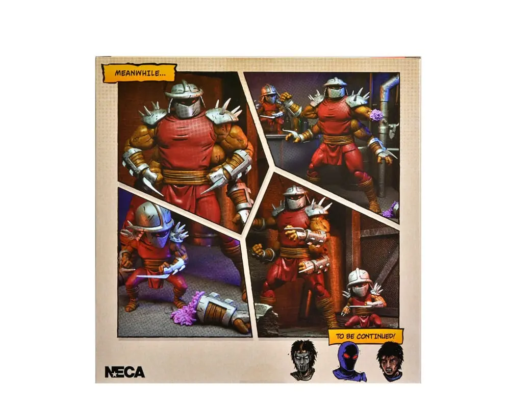 Teenage Mutant Ninja Turtles (Mirage Comics) Action Figure Shredder Clone & Mini Shredder (Deluxe) 18 cm termékfotó