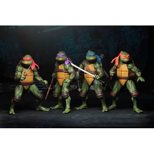 Teenage Mutant Ninja Turtles Movie 1990 Michelangelo figure 18cm product photo