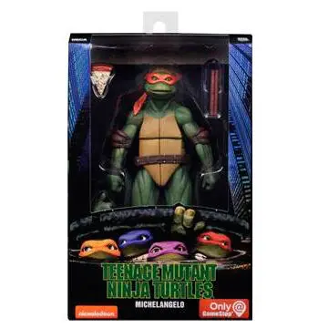 Teenage Mutant Ninja Turtles Movie 1990 Michelangelo figure 18cm product photo